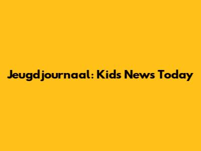 Jeugdjournaal: Kids News Today