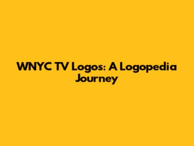 WNYC TV Logos: A Logopedia Journey
